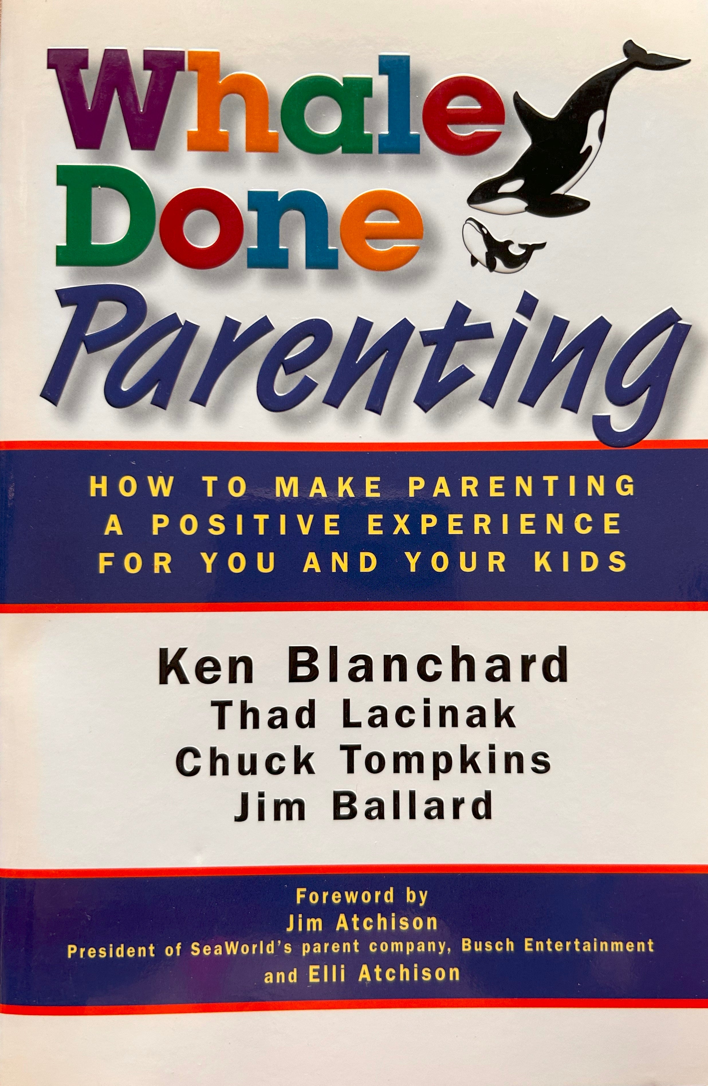 Book- Whale Done Parenting – My Training Store MTS
